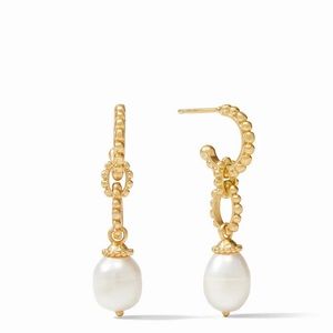 Julie Vos Marbella Pearl Drop Earrings